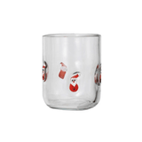 Holiday Figure Round Drinking Glass 16 oz. - Pep & Punch
