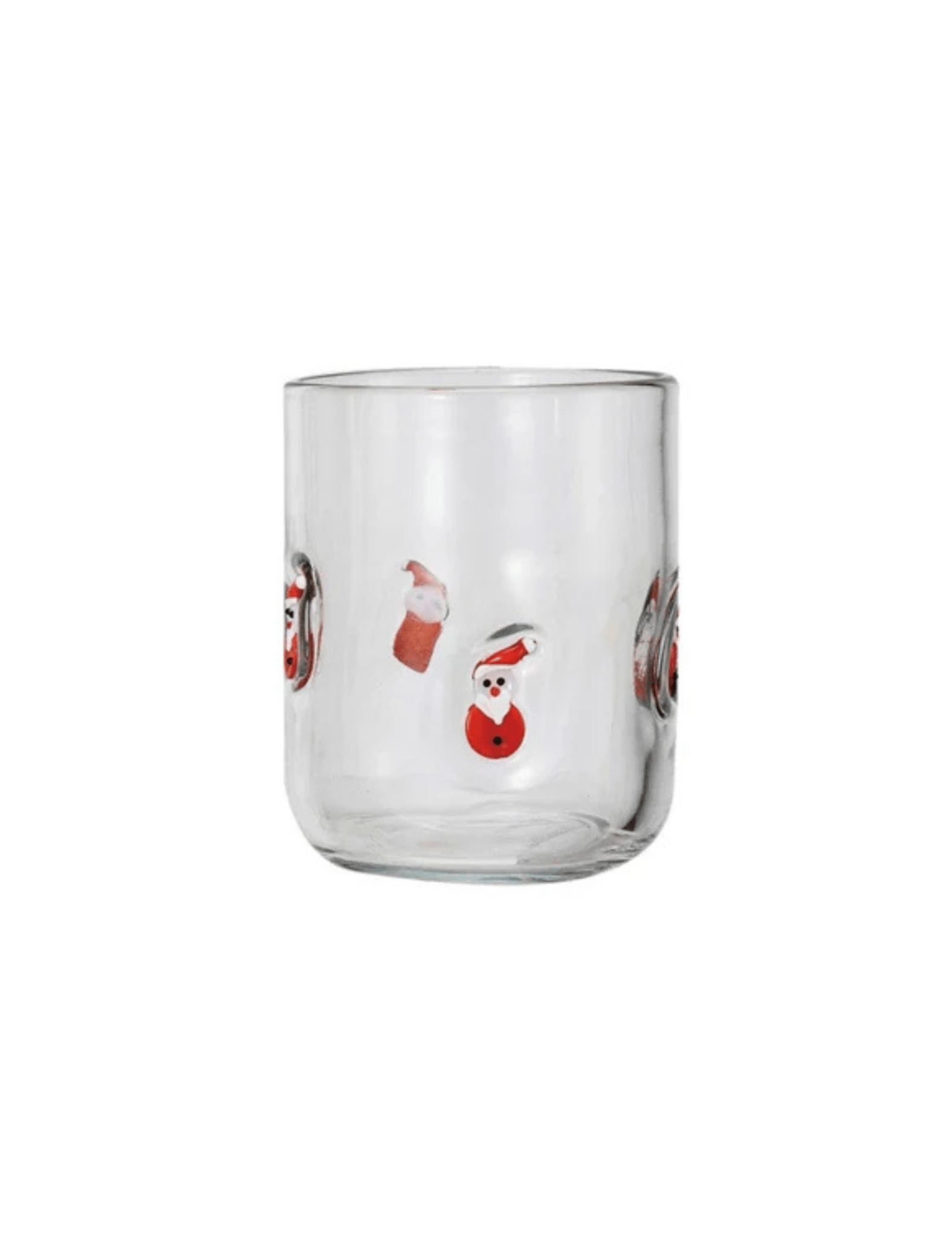 Holiday Figure Round Drinking Glass 16 oz. - Pep & Punch