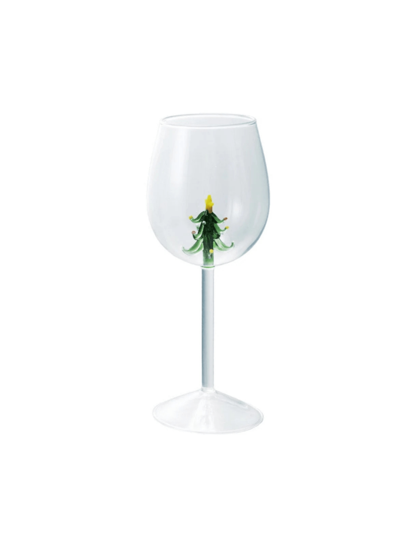 Holiday Figure Wine Glass - Pep & Punch