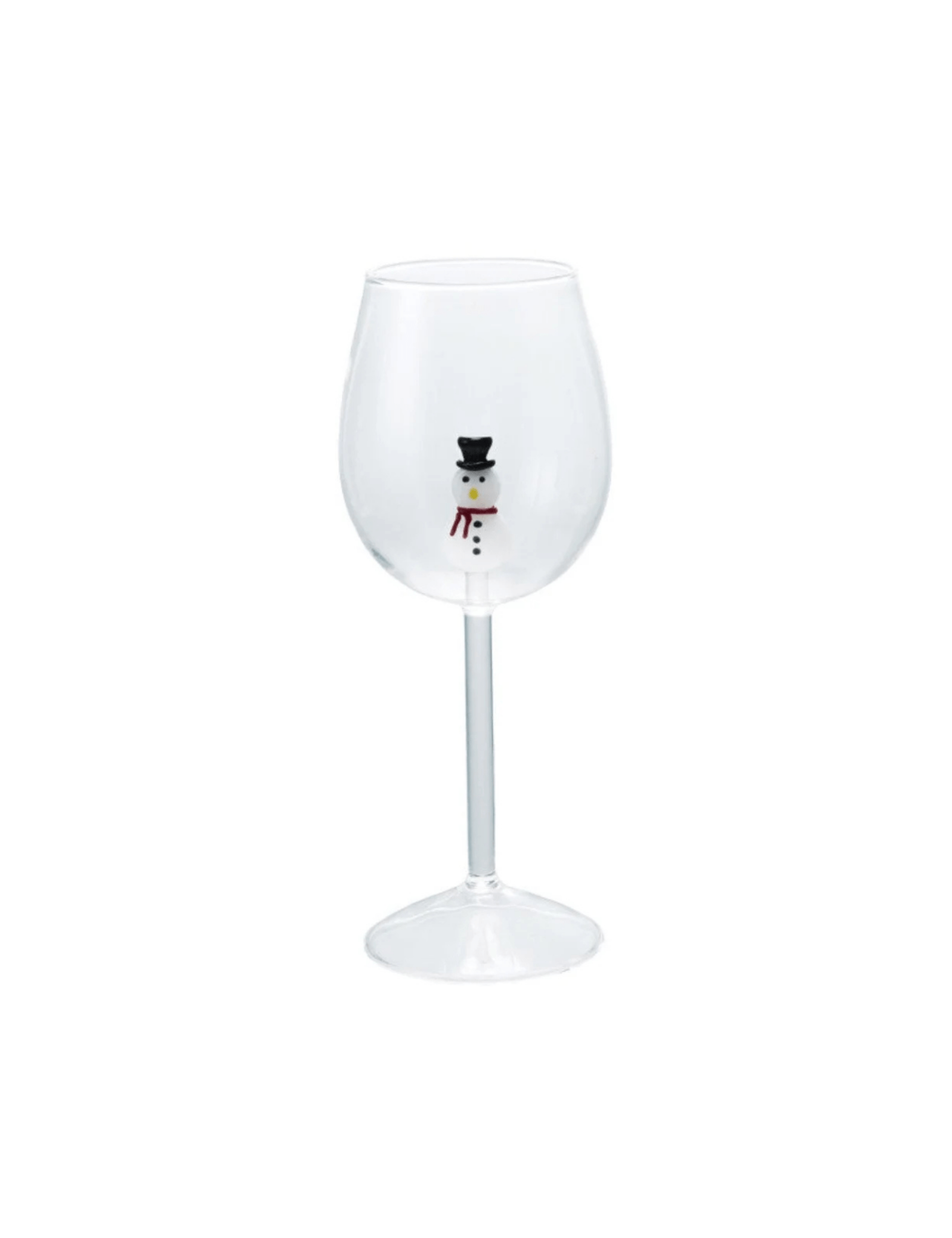 Holiday Figure Wine Glass - Pep & Punch