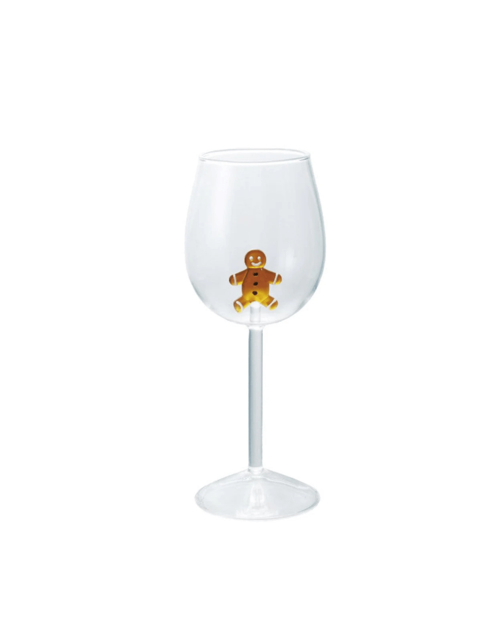 Holiday Figure Wine Glass - Pep & Punch
