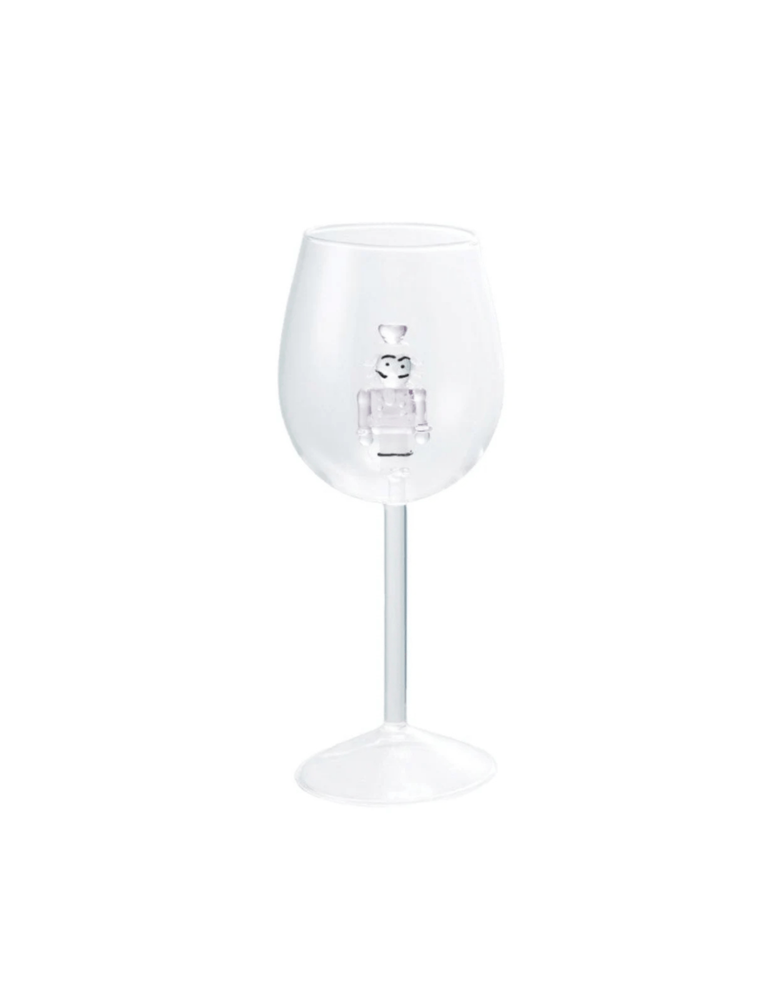 Holiday Figure Wine Glass - Pep & Punch