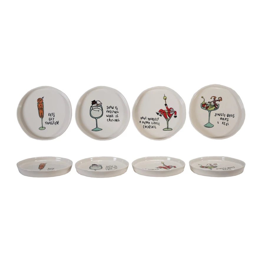 Holiday Tipsy Cocktail Plate - Pep & Punch