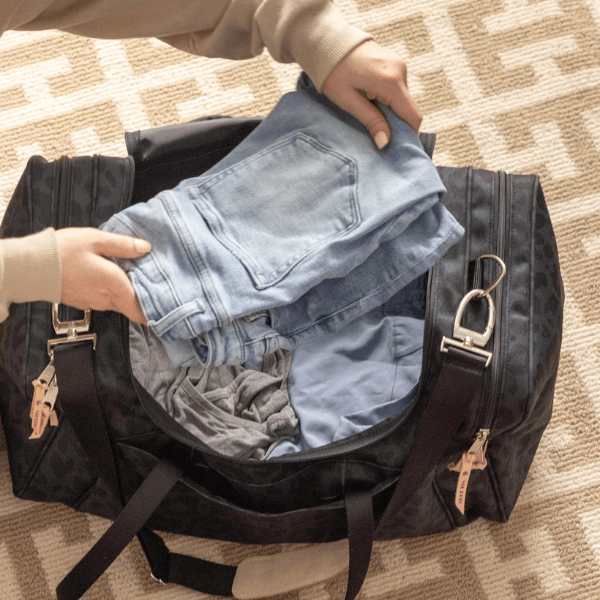 Jon Hart | Large Square Duffel - Pep & Punch