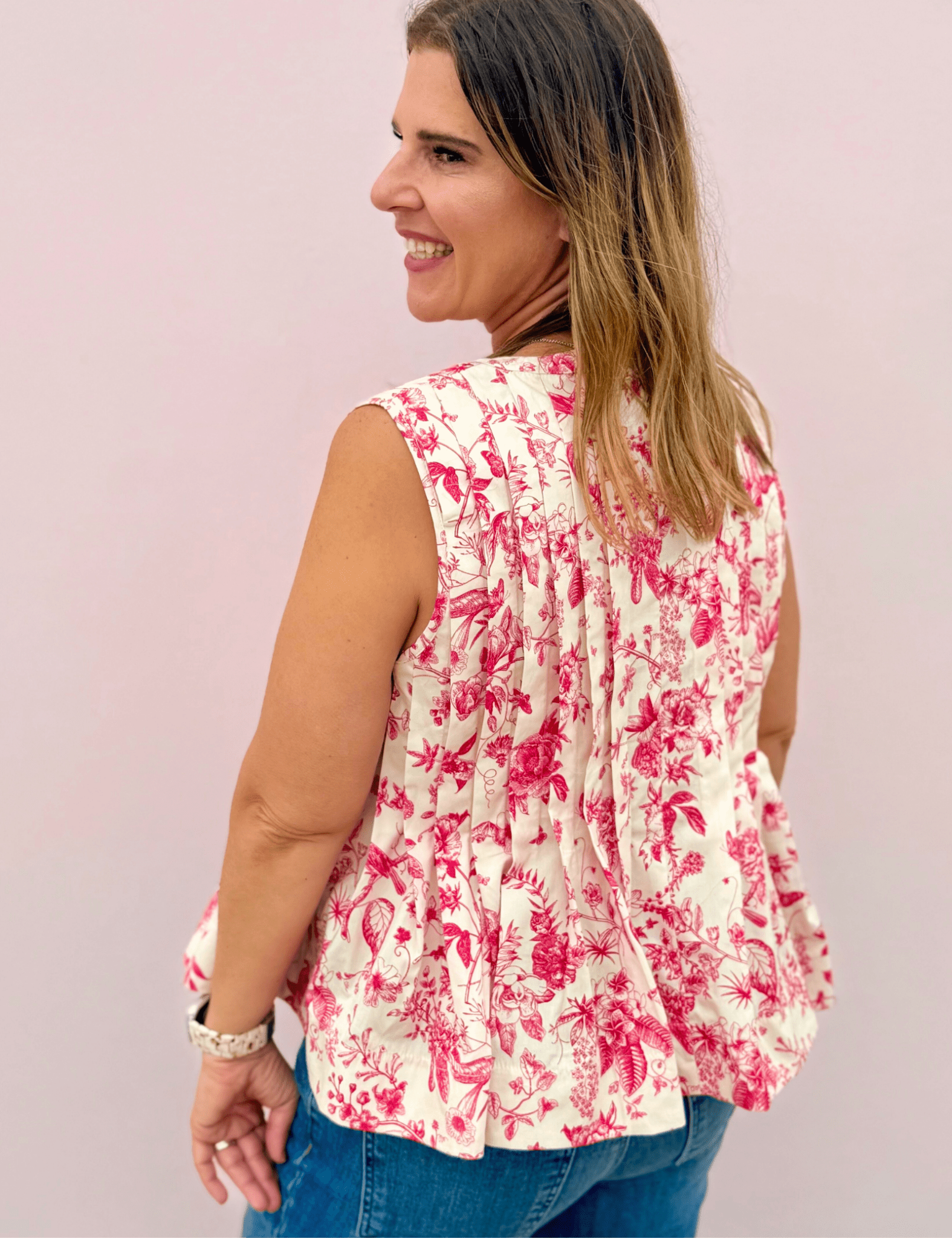 Juno Floral Top - Pep & Punch