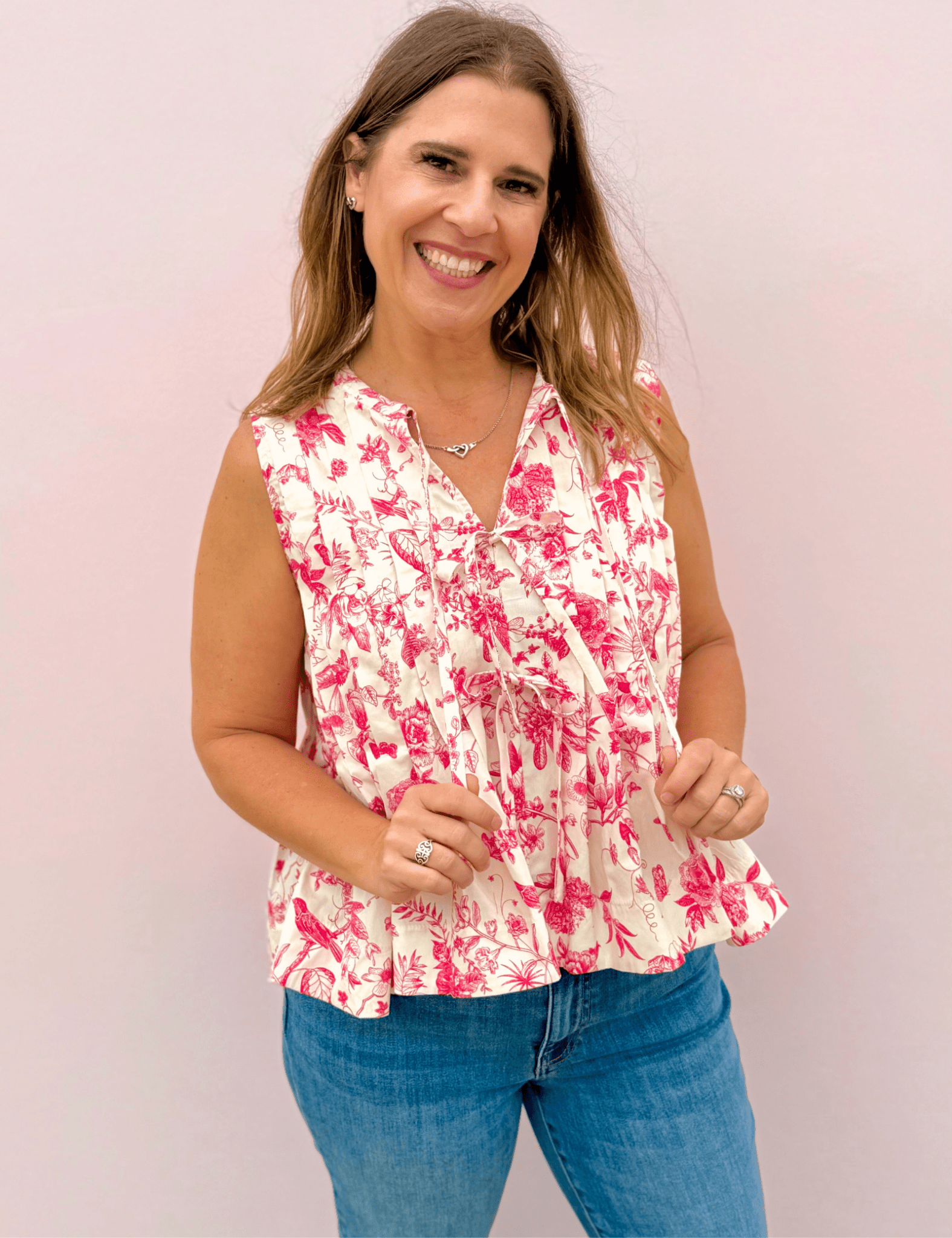 Juno Floral Top - Pep & Punch