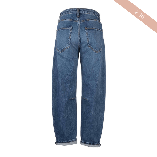 KUT | Ashley High Rise Slouchy Barrel - Pep & Punch