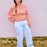 Kut | Meg High Rise Fab Ab Wide Leg Denim - Pep & Punch