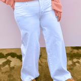 Kut | Meg High Rise Fab Ab Wide Leg Denim - Pep & Punch