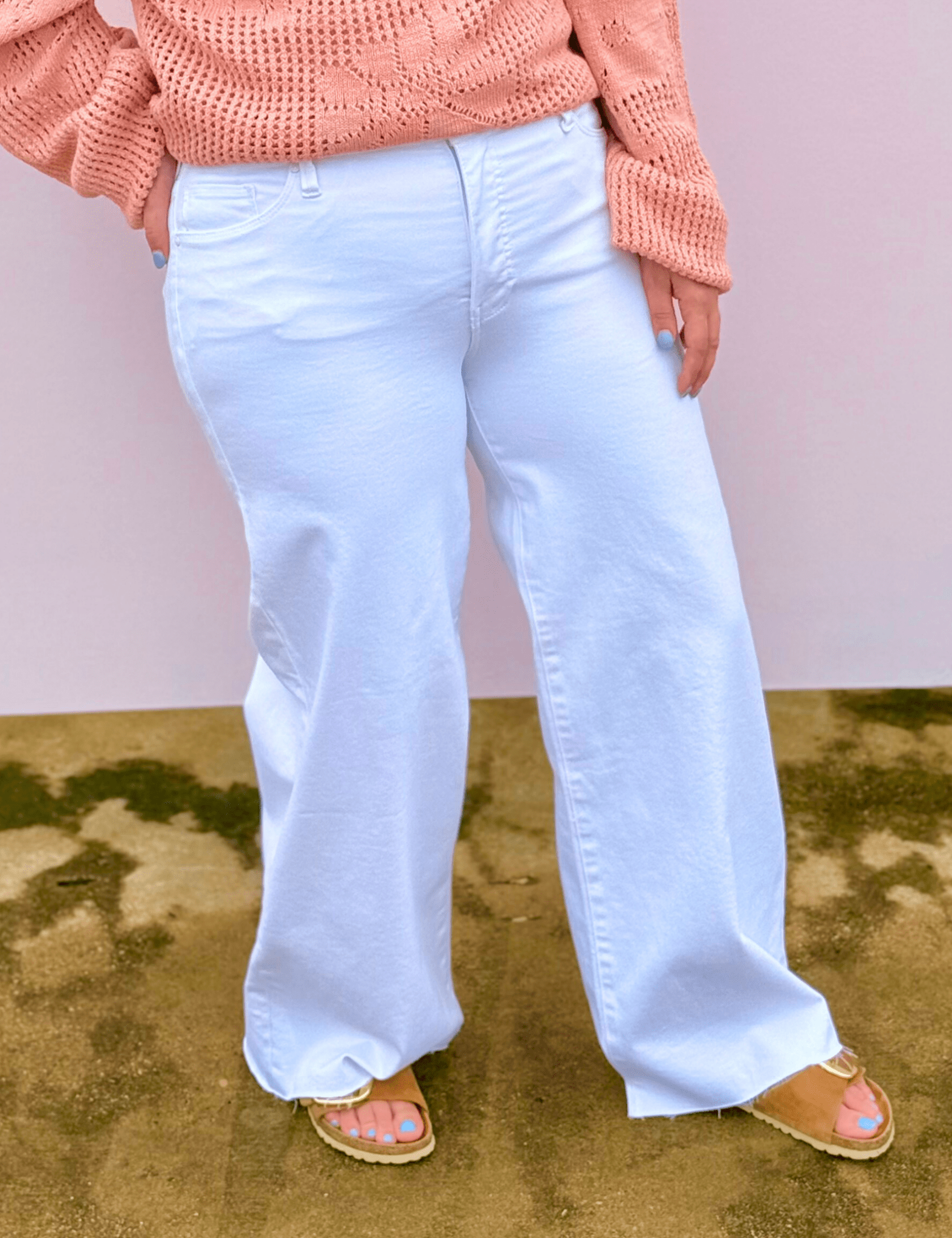 Kut | Meg High Rise Fab Ab Wide Leg Denim - Pep & Punch