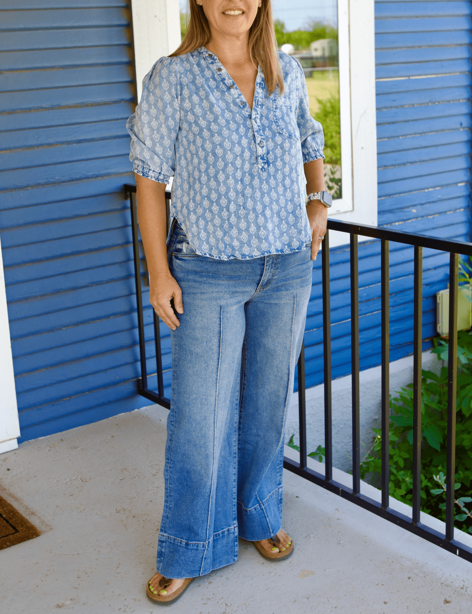 KUT | Meg High Rise Pintuck Denim - Pep & Punch
