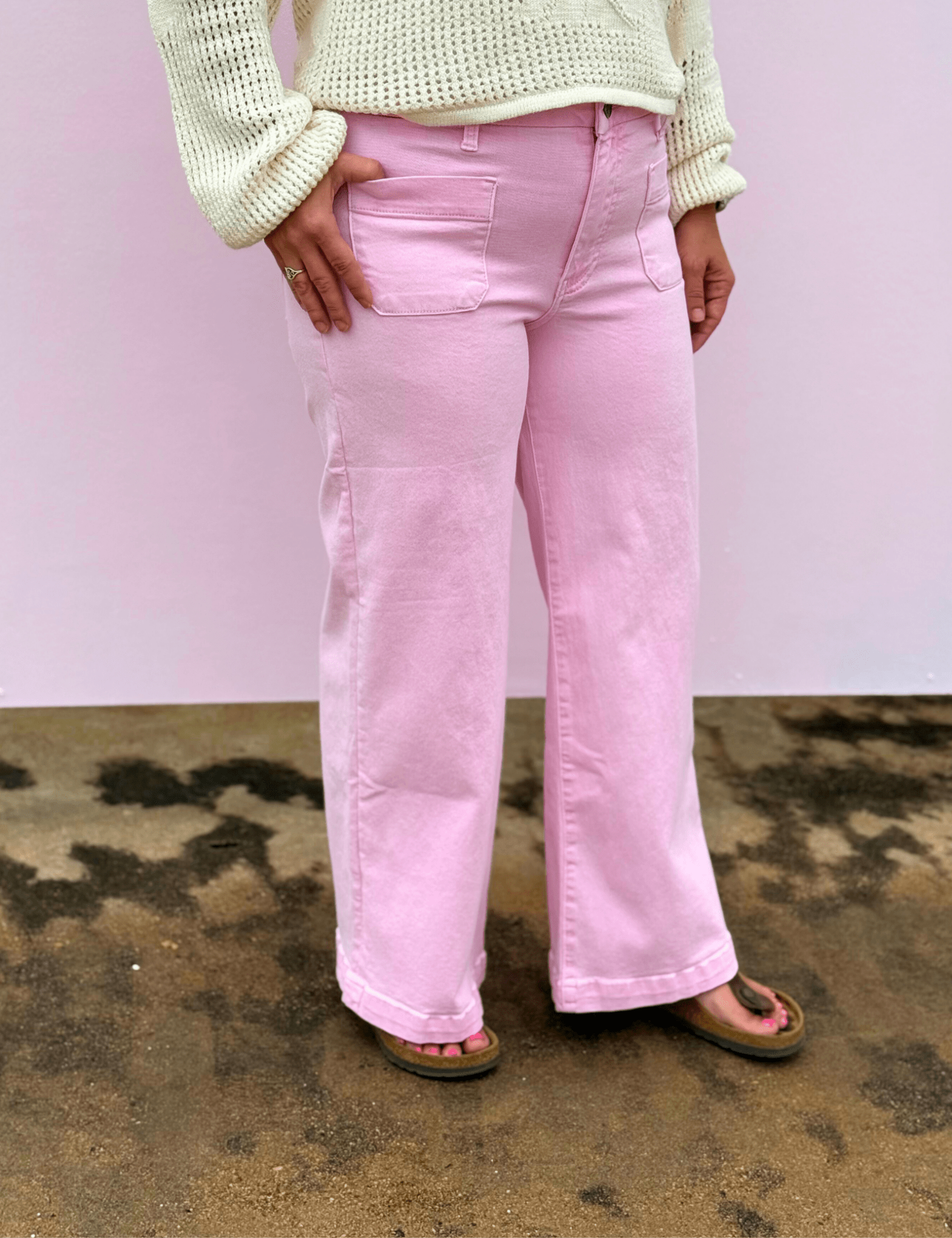 Kut | Meg High Rise Wide Leg Denim - Pep & Punch