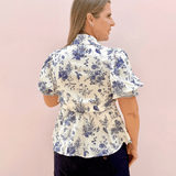 Lady of the Hour Peplum Top - Pep & Punch