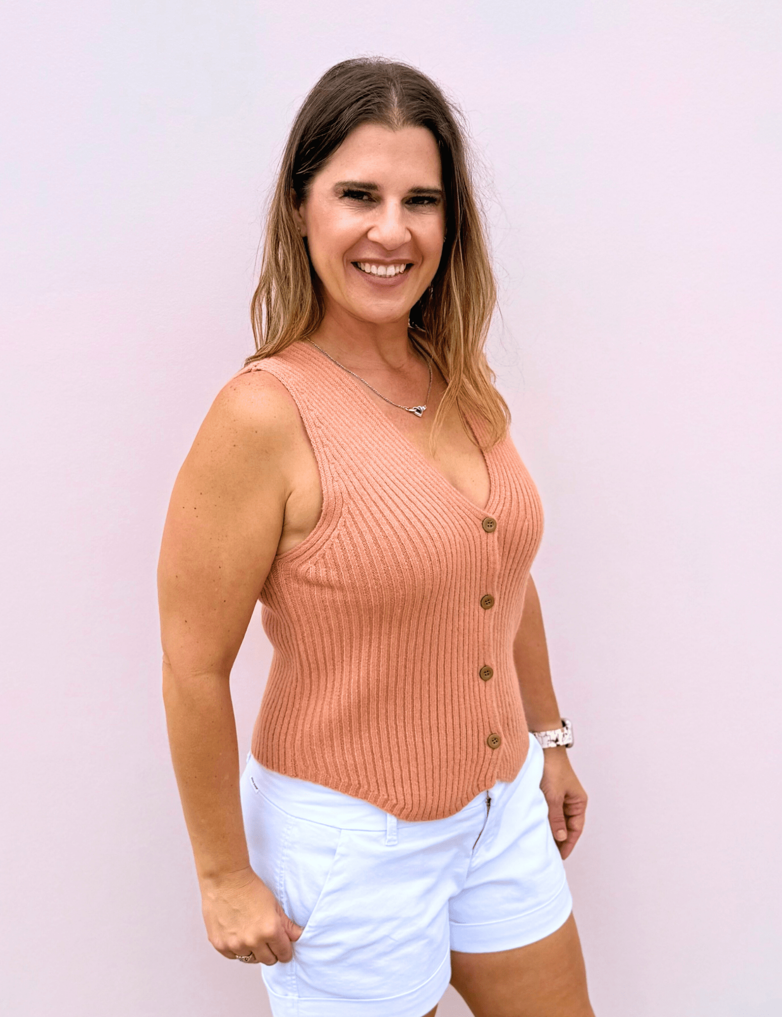 Marsha Knit Vest - Pep & Punch