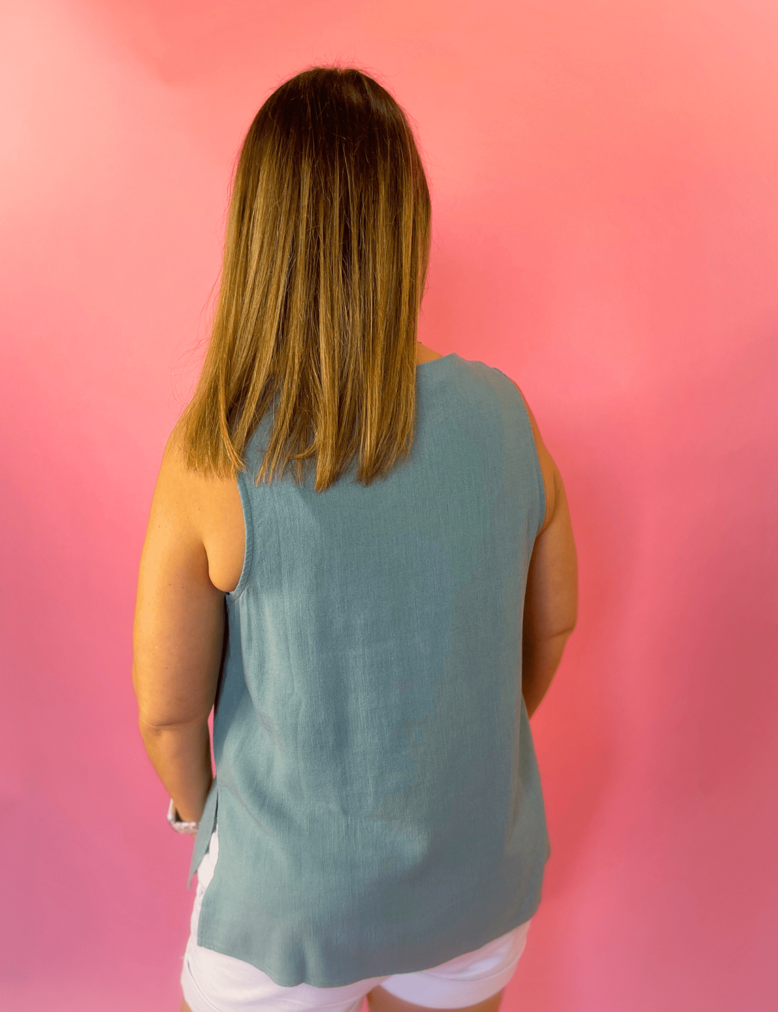 Monica Button Vest - Pep & Punch