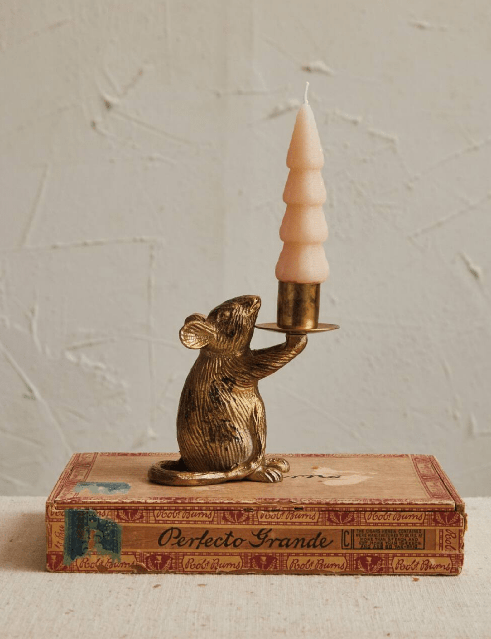 Mouse Taper Candle Holder - Pep & Punch