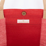 Noelle Wreath Juco Carryall Tote - Pep & Punch