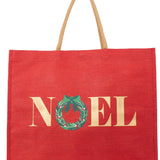 Noelle Wreath Juco Carryall Tote