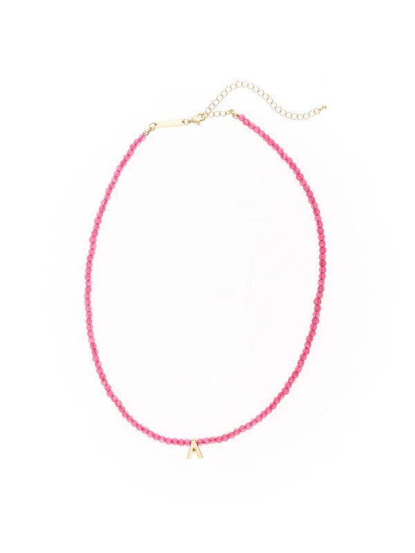 Paris Initial Necklace - Pep & Punch