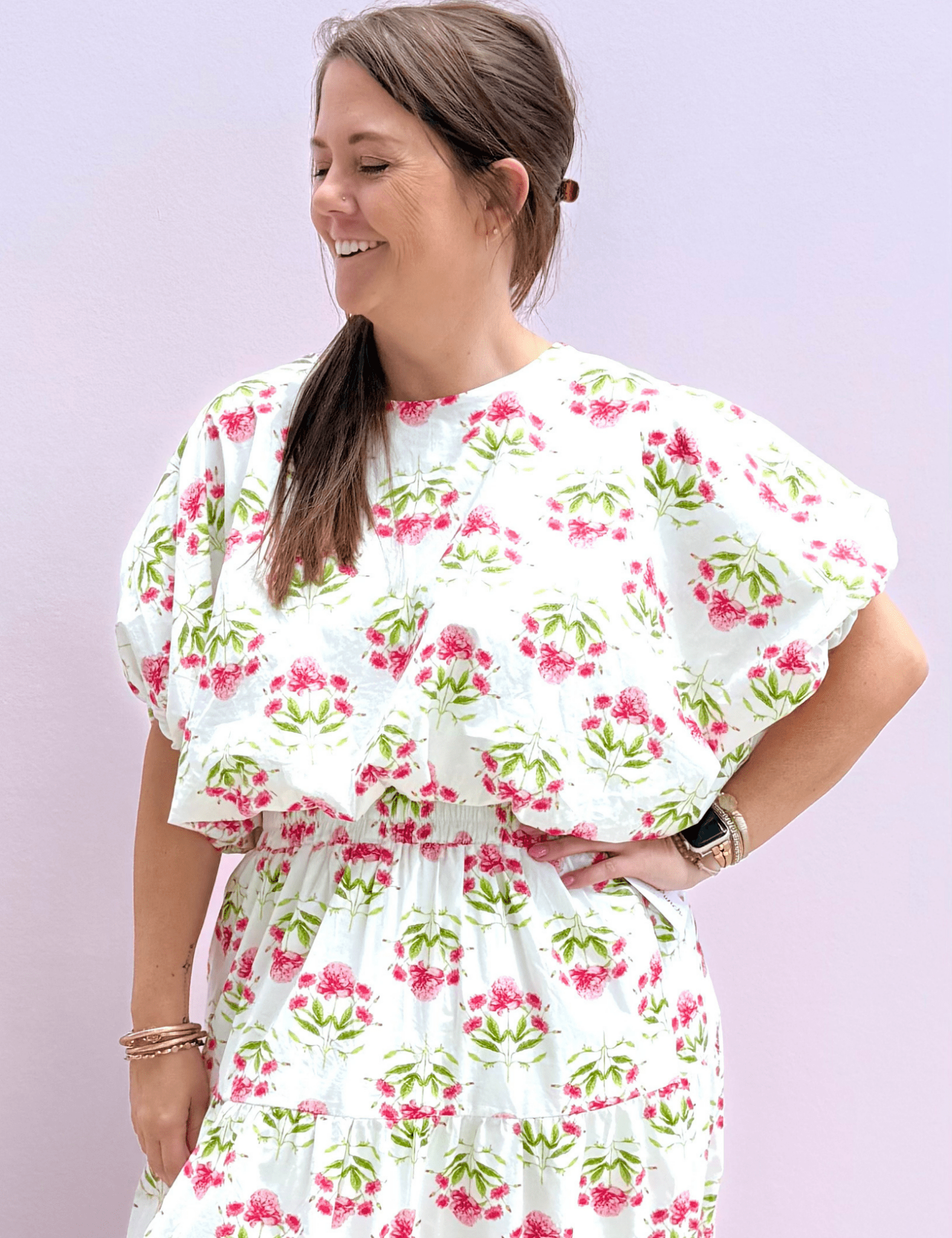 Penny Floral Top - Pep & Punch