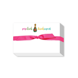 Pop Clink Drink Repeat Big & Bold Notepad - Pep & Punch