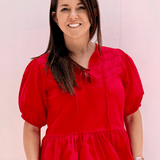 Poppy Peplum Top - Pep & Punch
