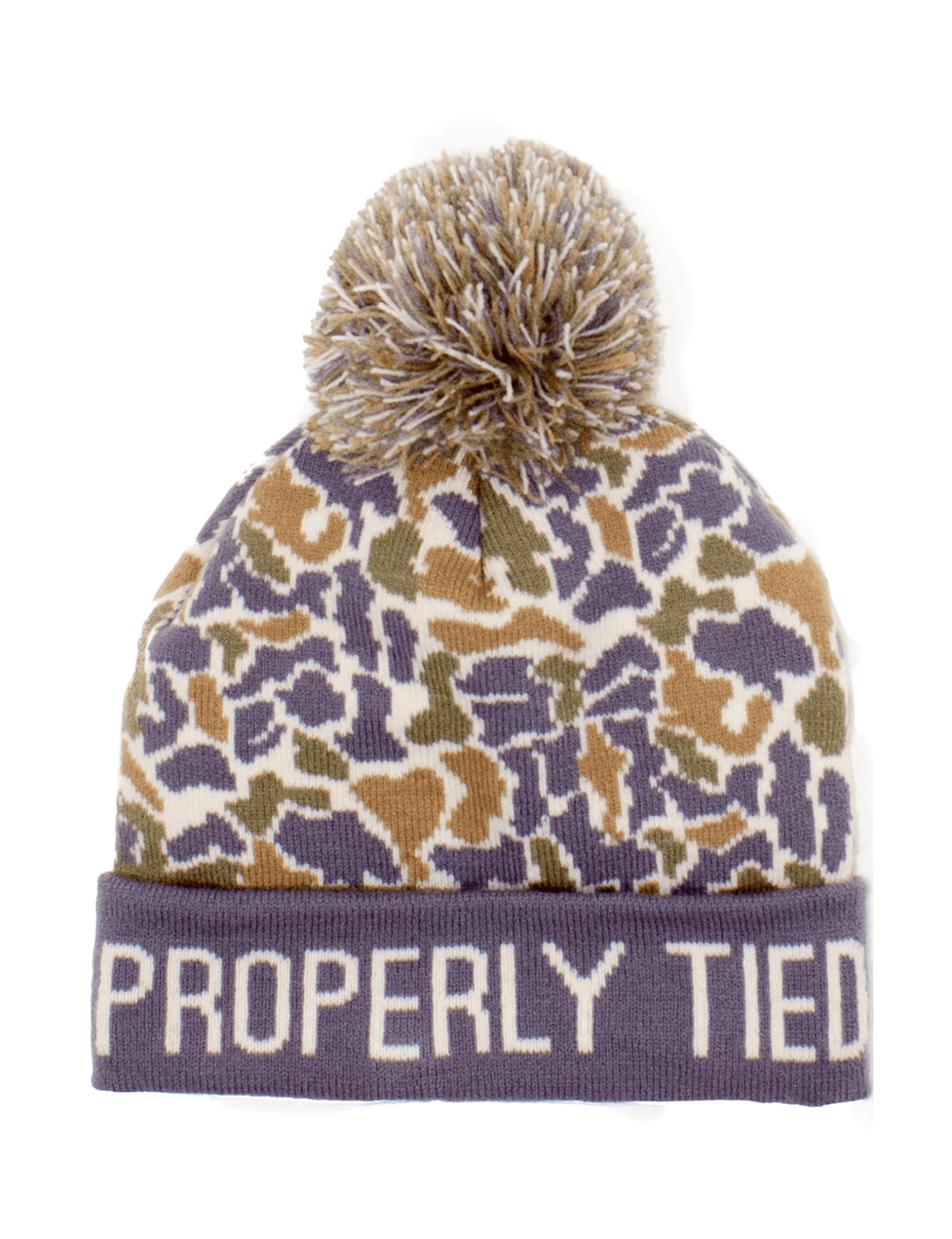 Properly Tied | Boys Breck Beanie Field Camo - Pep & Punch