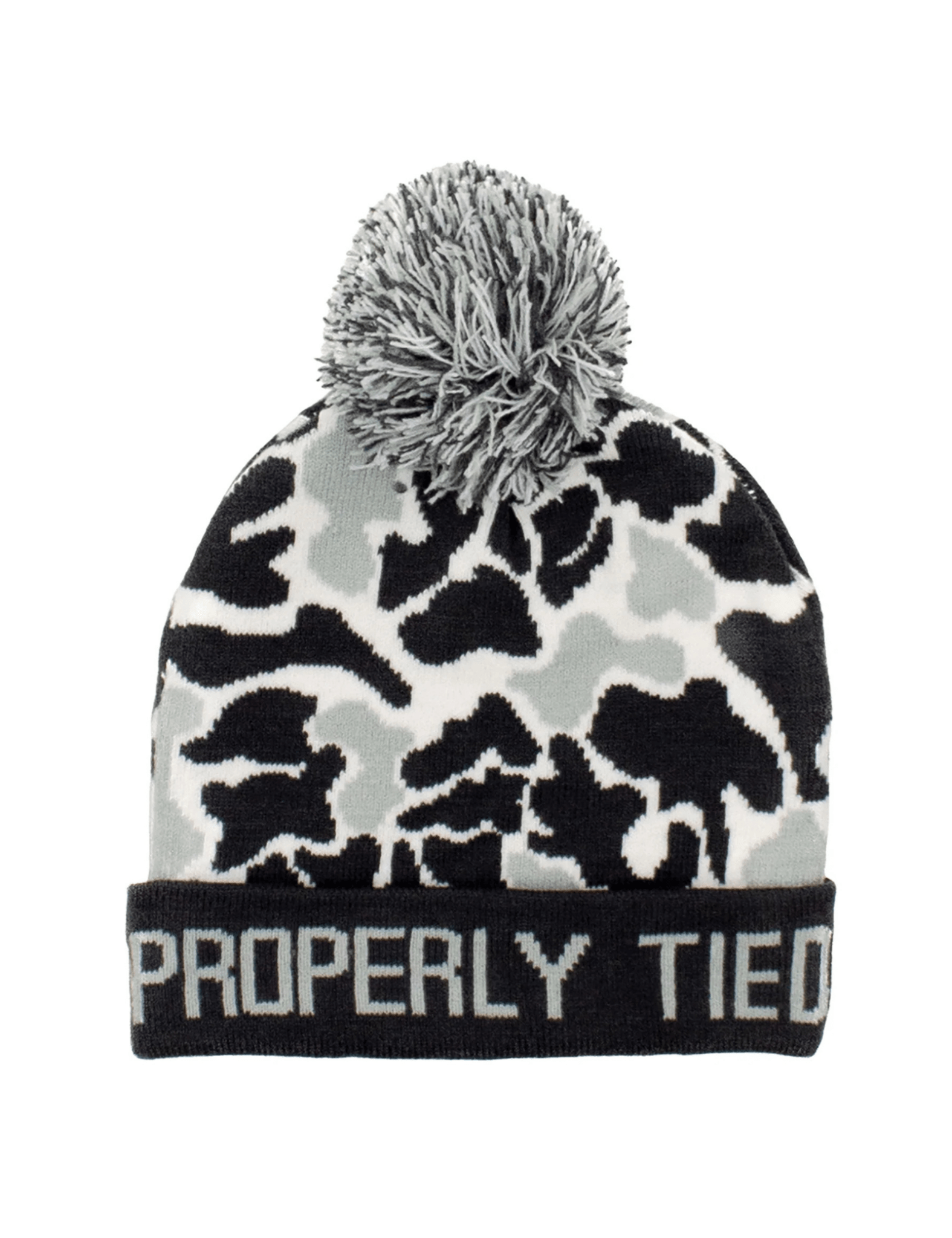 Properly Tied | Boys Breck Beanie Polar Camo - Pep & Punch