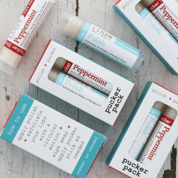 Pucker Pack (Lip Exfoliator + Lip Balm) - Pep & Punch