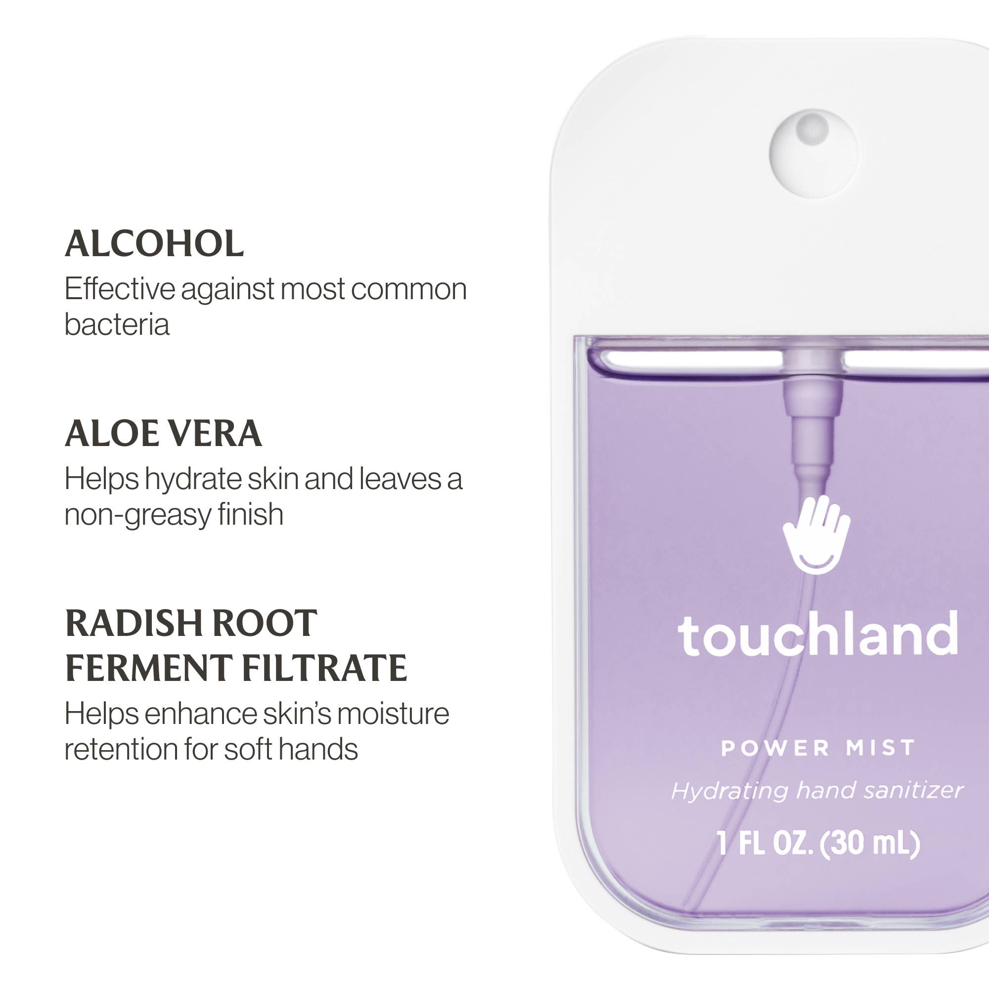 Pure Lavender Power Mist Hydrating Hand Sanitizer - Pep & Punch