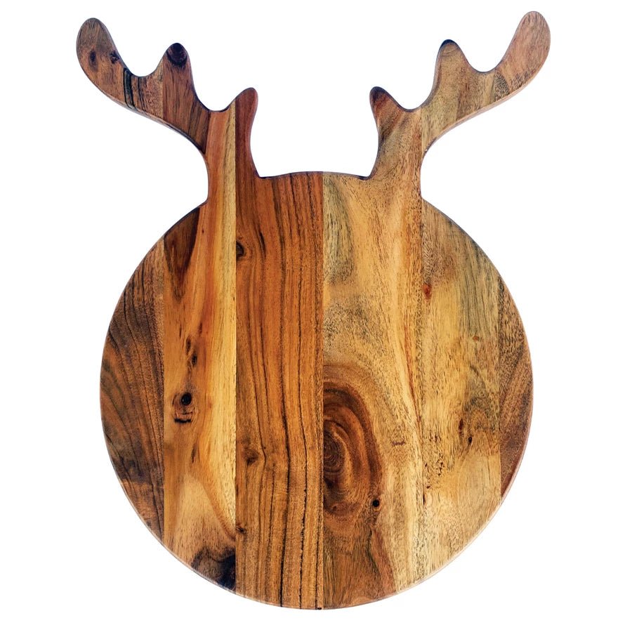 Reindeer Acacia Wood Cheese Board - Pep & Punch