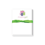 Shopping Girl Mini Notepad - Pep & Punch