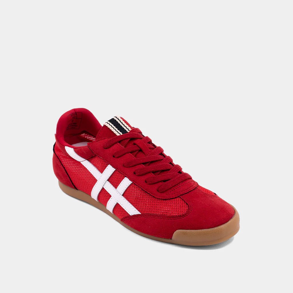 ShuShop | Sasha Sneaker Red - Pep & Punch