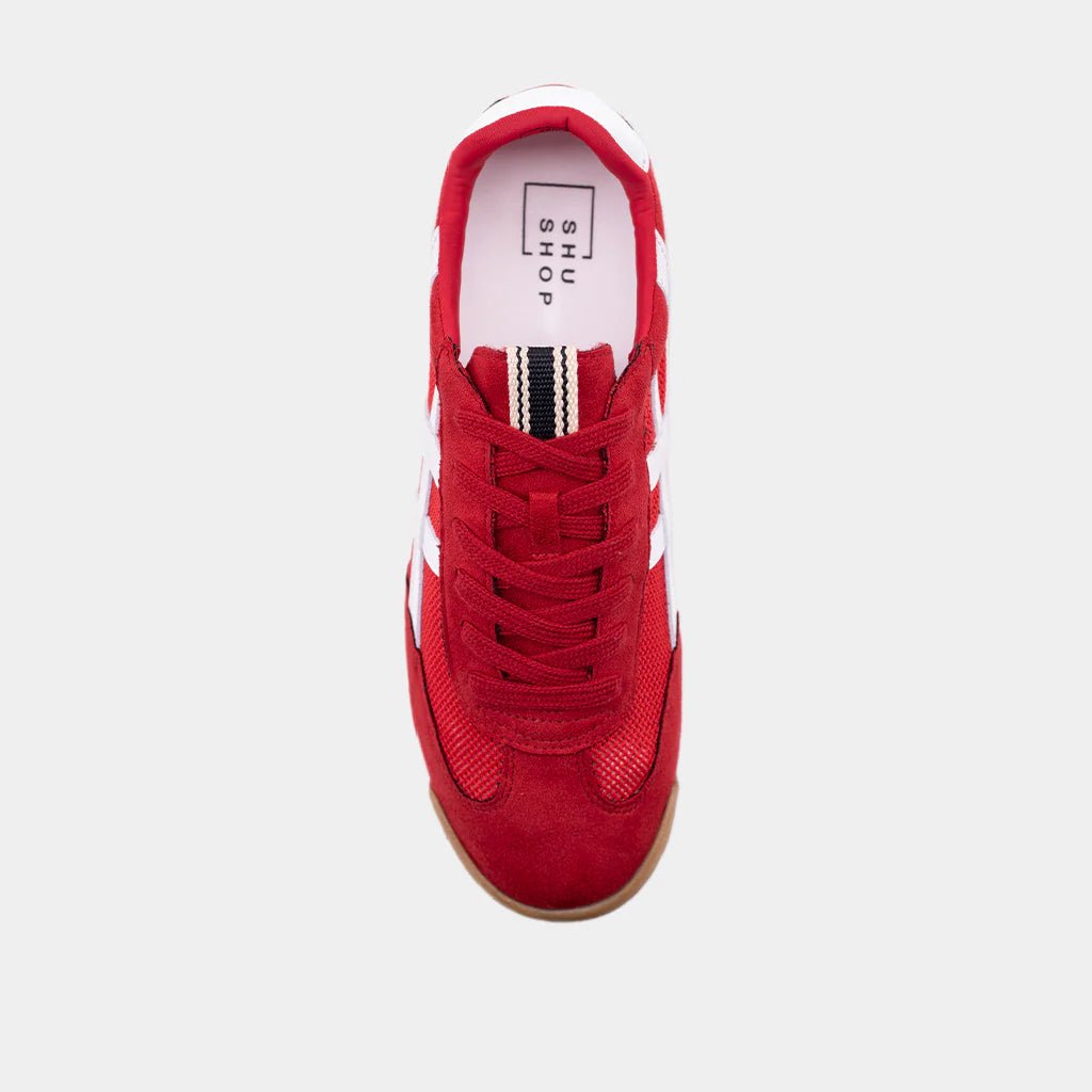 ShuShop | Sasha Sneaker Red - Pep & Punch