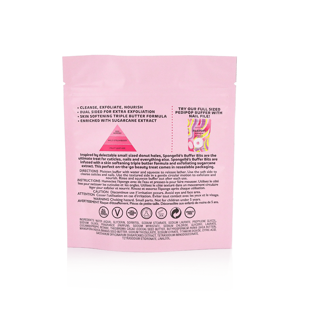 Spongelle | Bubblegum PediPOP Buffer Bits - Pep & Punch