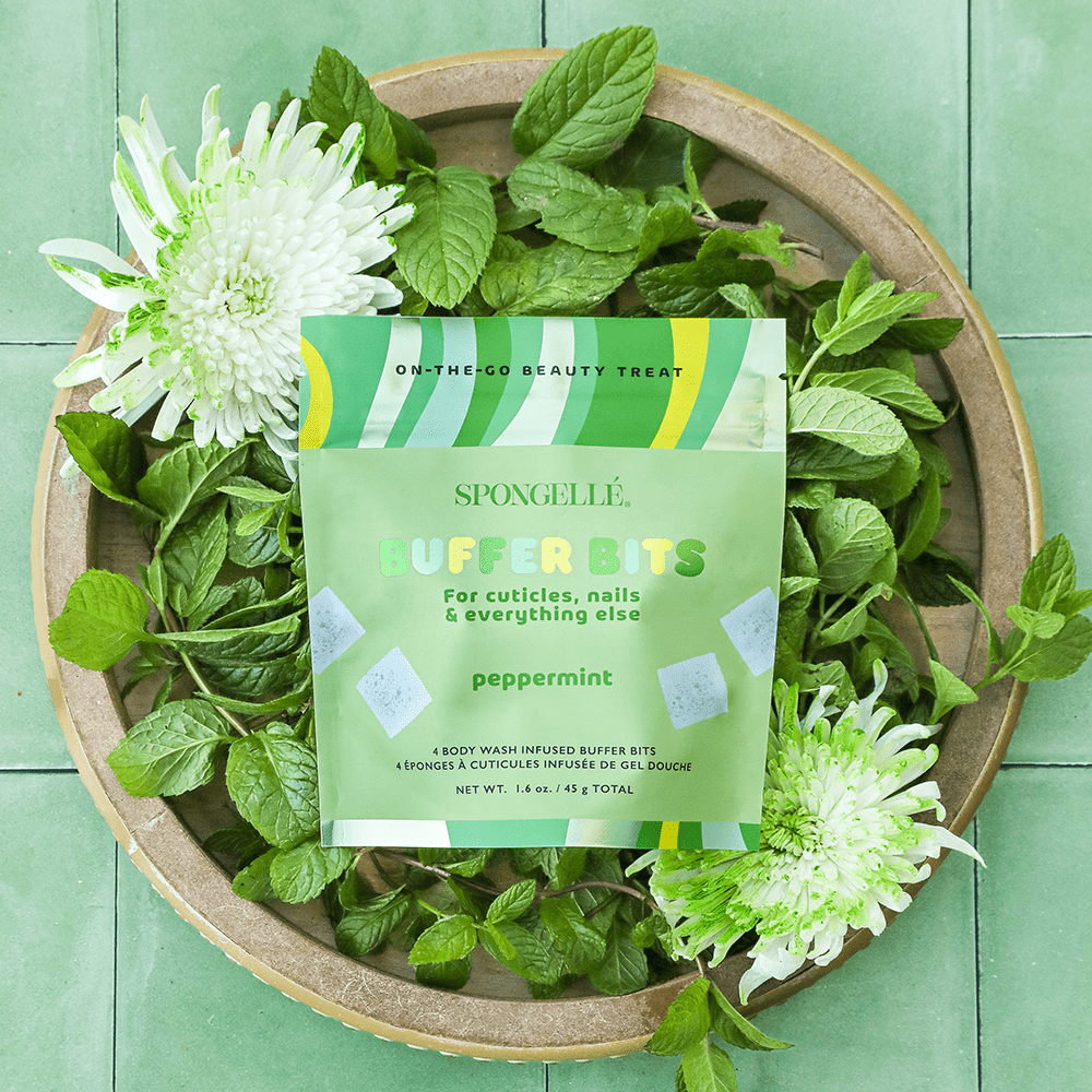 Spongelle | Peppermint PediPOP Buffer Bits - Pep & Punch