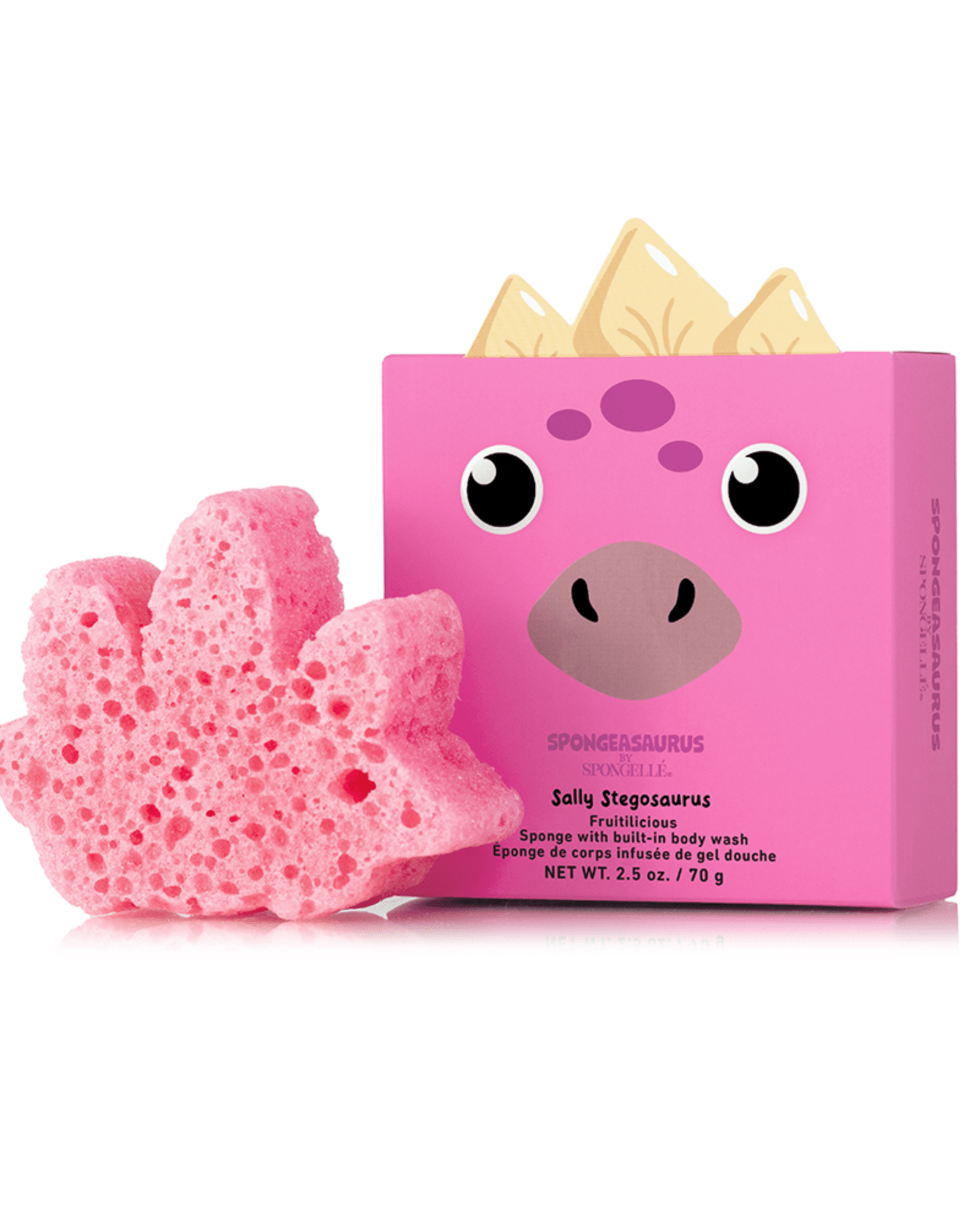 Spongellé | Sally Stegosaurus Spongeasaurus - Pep & Punch