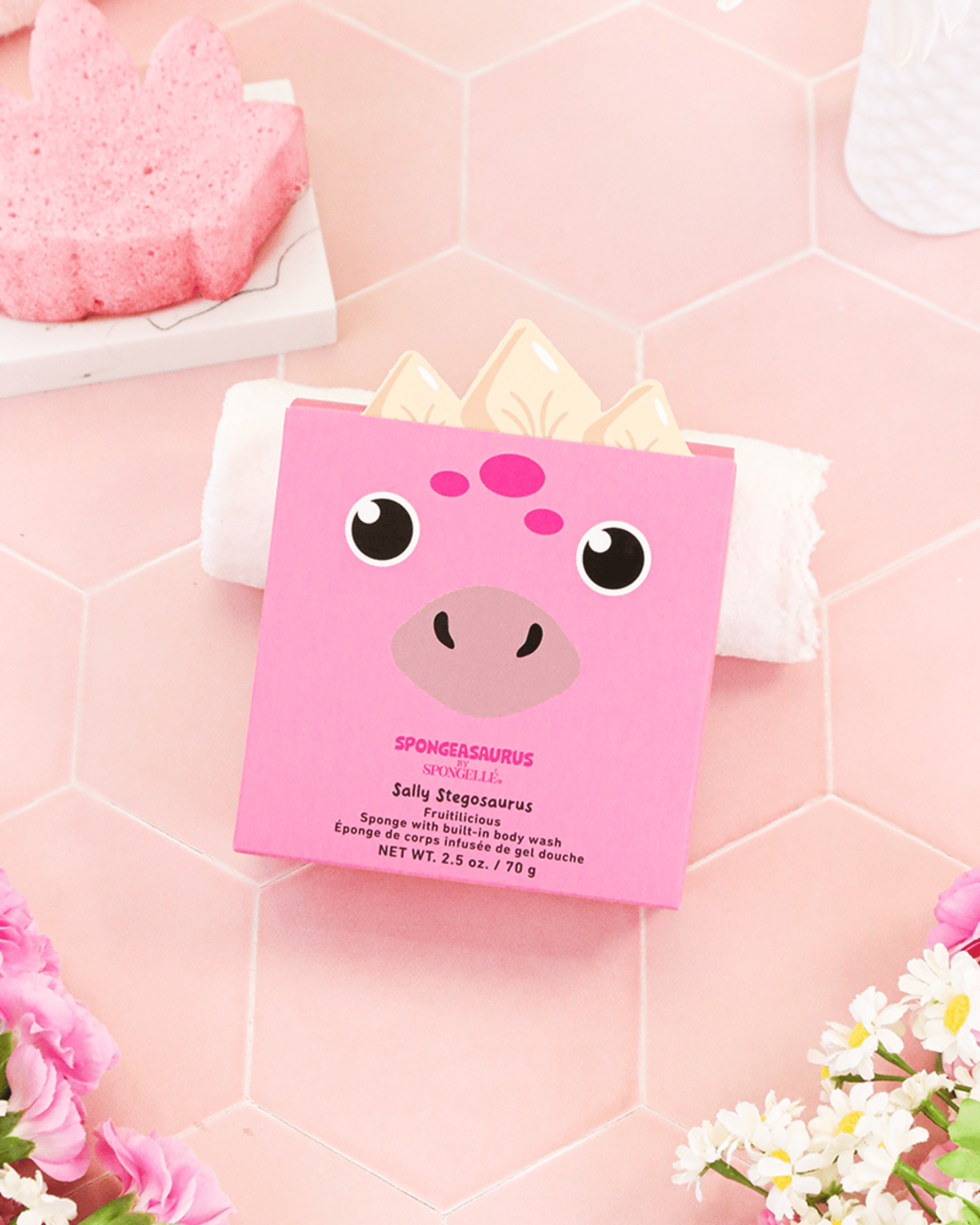 Spongellé | Sally Stegosaurus Spongeasaurus - Pep & Punch