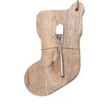 Stocking Mango Wood Serving Board - Pep & Punch