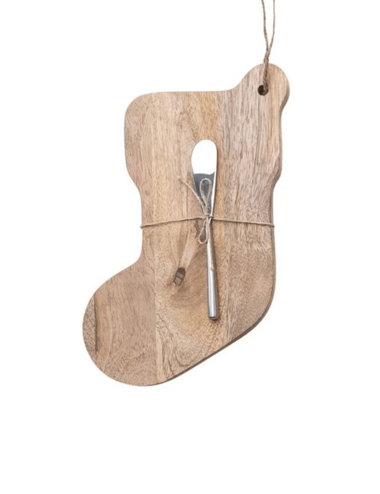 Stocking Mango Wood Serving Board - Pep & Punch