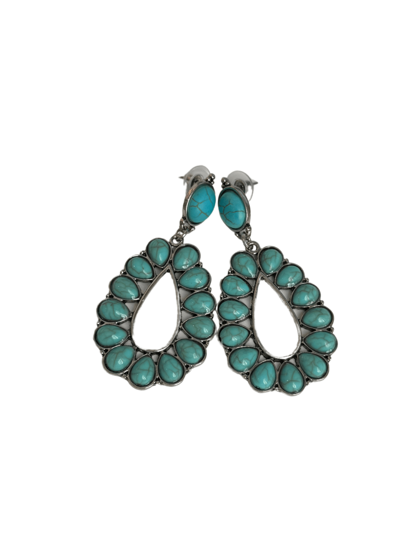 Stone Teardrop Earrings - Pep & Punch