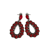 Stone Teardrop Earrings - Pep & Punch