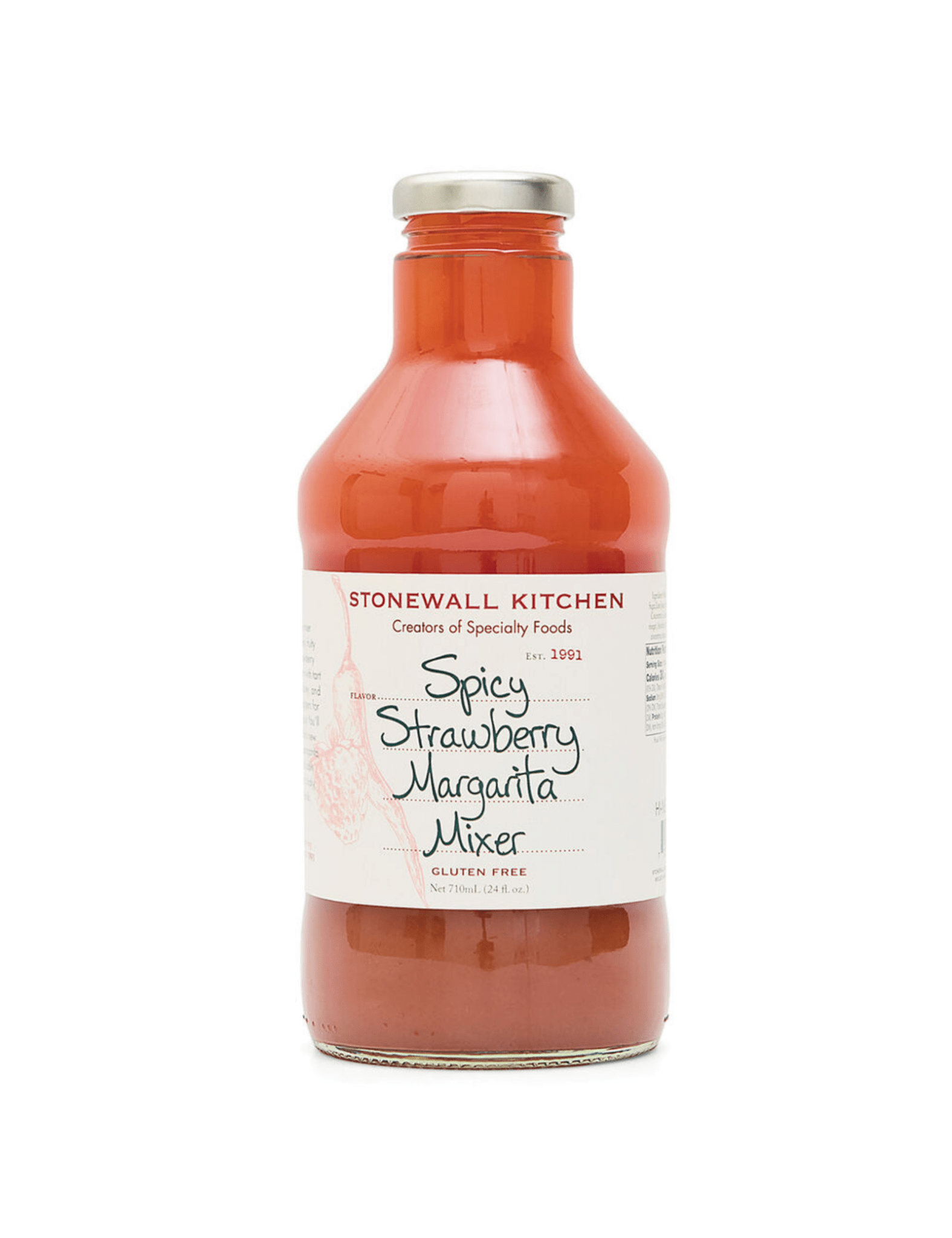 Stonewall Kitchen | Spicy Strawberry Margarita Mixer - Pep & Punch