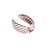 Stripes Wide Knotted Headband - Pep & Punch