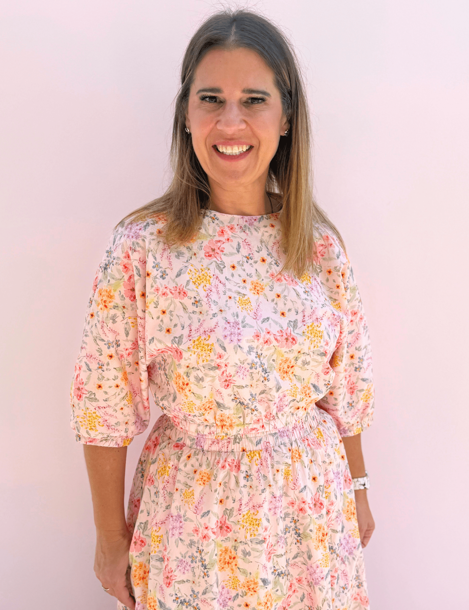 Tara Floral Dolman Sleeve Top - Pep & Punch