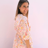Tara Floral Dolman Sleeve Top - Pep & Punch