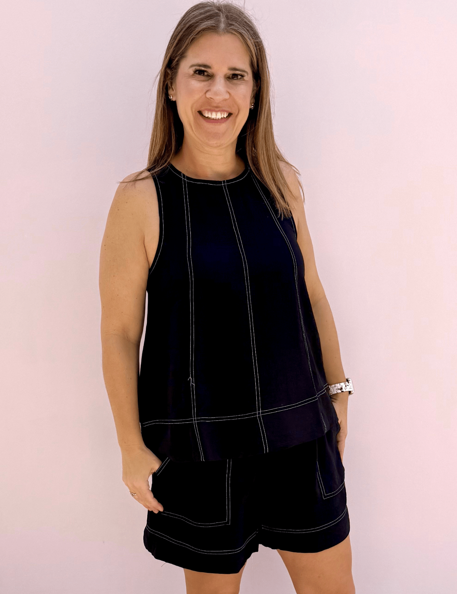 Trish Sleeveless Top - Pep & Punch