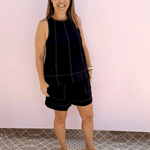 Trish Tailored Twist Shorts - Pep & Punch