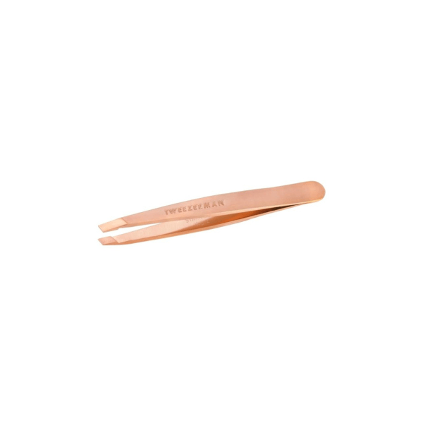 Tweezerman Rose Gold Mini Slant Tweezer - Pep & Punch
