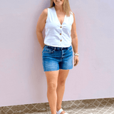 Vervet | Rebecca High Rise Shorts - Pep & Punch